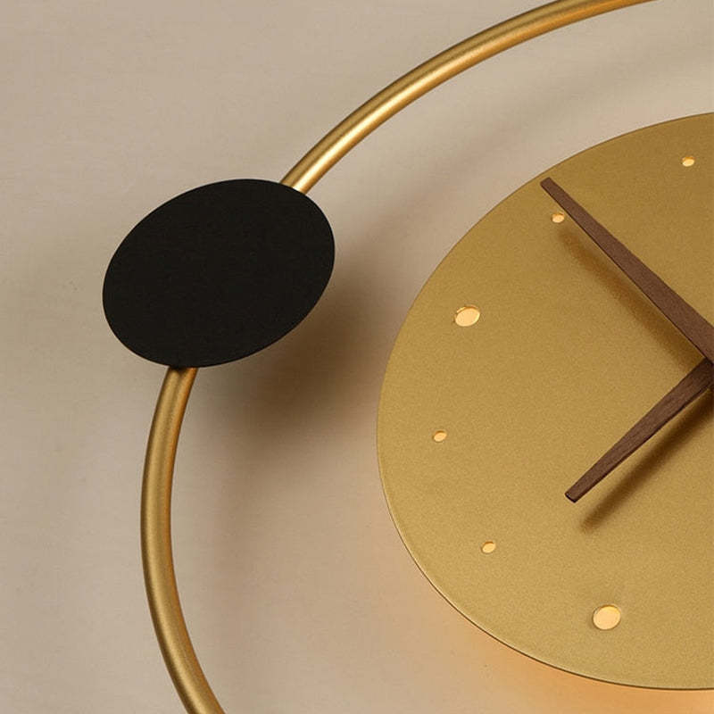 Modern Wall Clock Light  Illuminated Nielsen Design - Product example