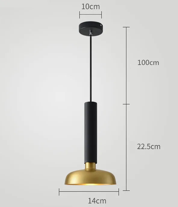 Messing Deckenleuchte Minimalistisch Industriell Elegante Beleuchtung Für Küche Wohnzimmer Und Bars Restaurants