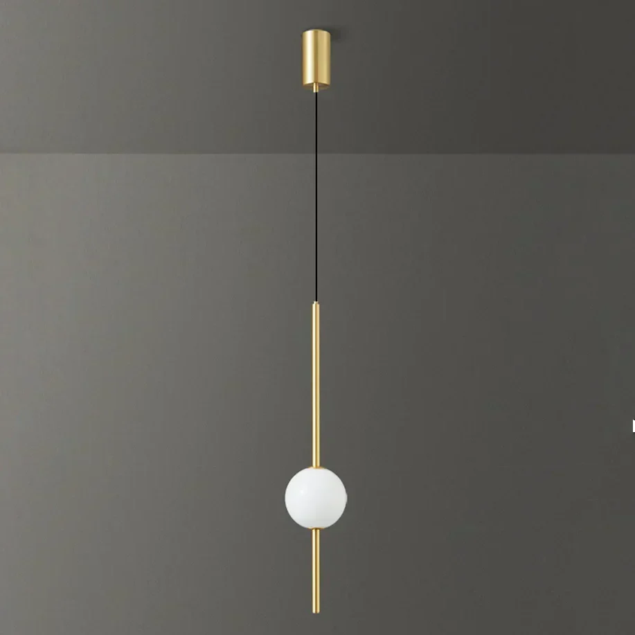 Minimalistische Weiße Kugel Pendelleuchte Mit Verstellbarer Lichtstärke Und Glas Metall Design Für Raumbeleuchtung