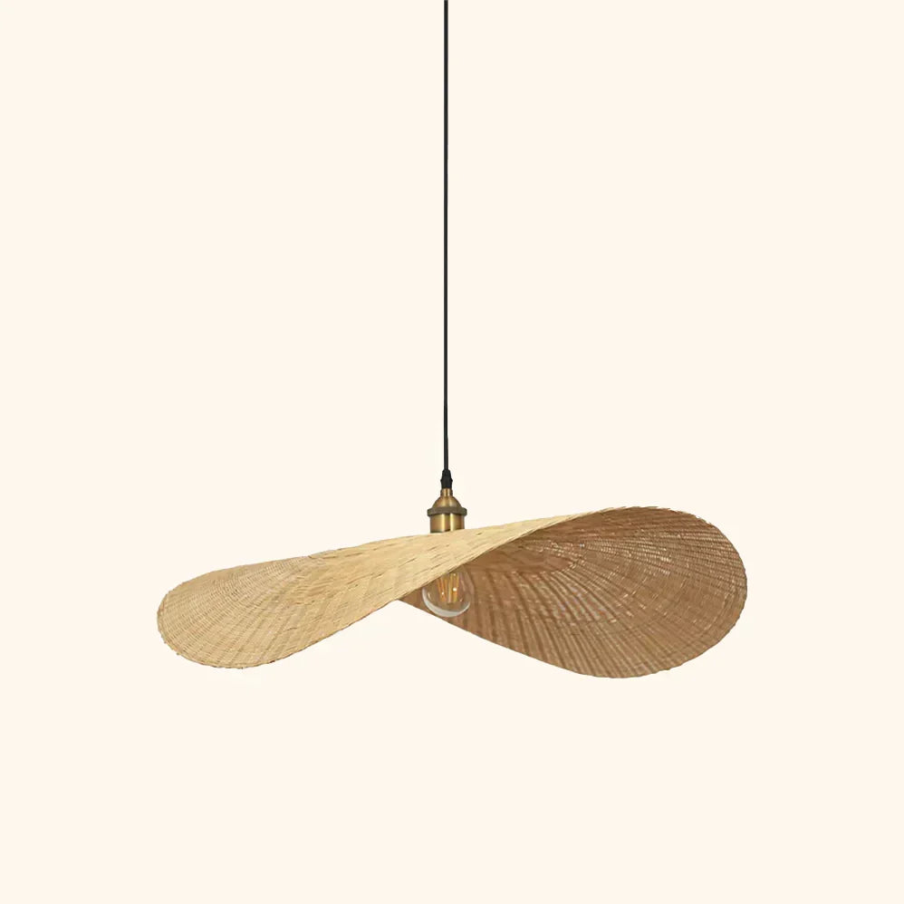 Moderne Rattan Loft Pendelleuchte Aus Bambus Geflochtenem Design Umweltfreundlich Natürliche Eleganz Für Wohnräume