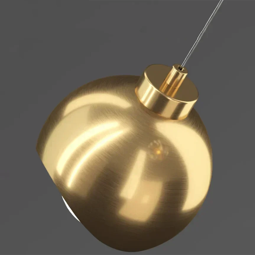 Elegante LED Pendelleuchte Mit Kristall Globus Doppel Kristall Beleuchtung Für Modernes Zuhause