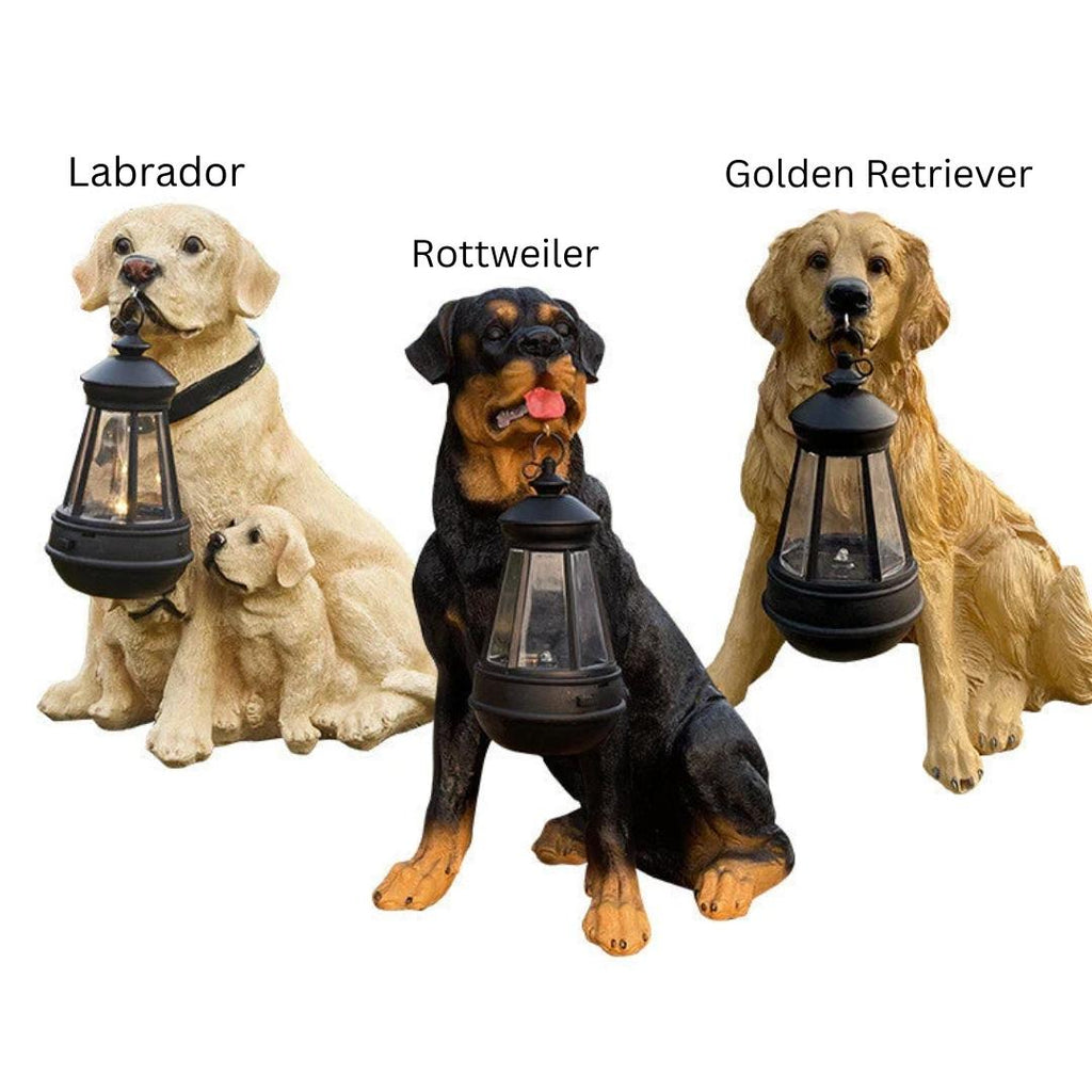  Hondenfiguur met zonne-LED-verlichting-lumipup-4