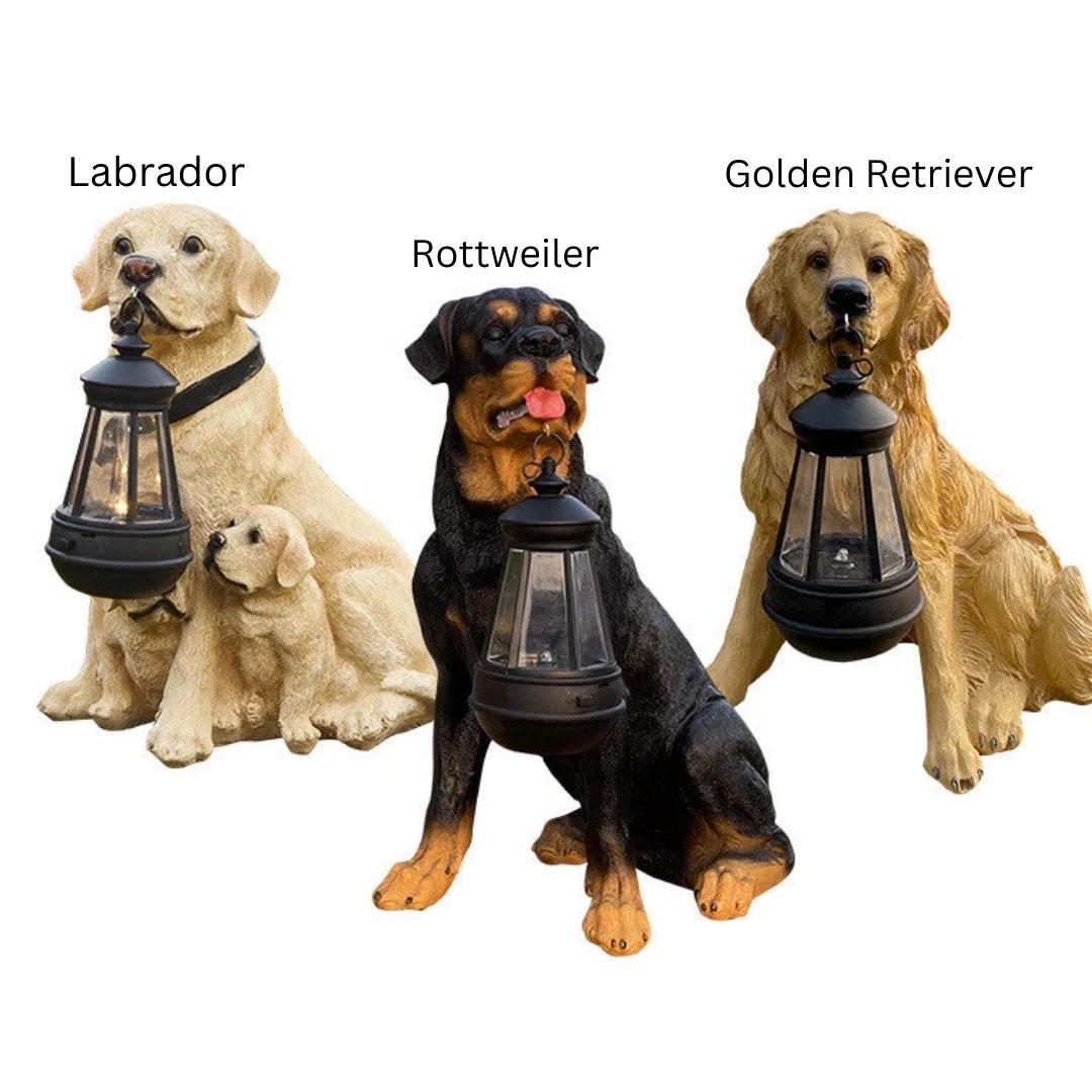  Hondenfiguur met zonne-LED-verlichting-lumipup-4