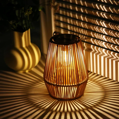  Handgemaakte waterdichte zonnetuinlantaarn - Sunweave-2